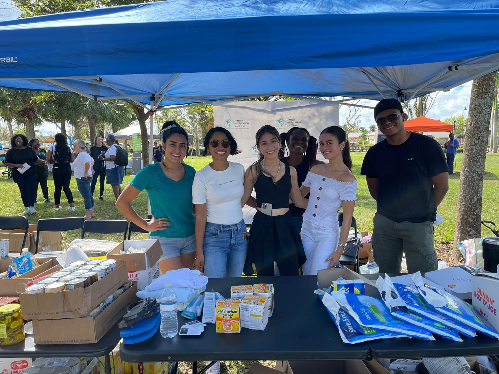 Community Outreach After Hurricane Ian DeMine Immigration Law Firm